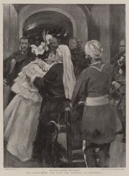 The Arrival of the Czar and Czaritsa at Balmoral
